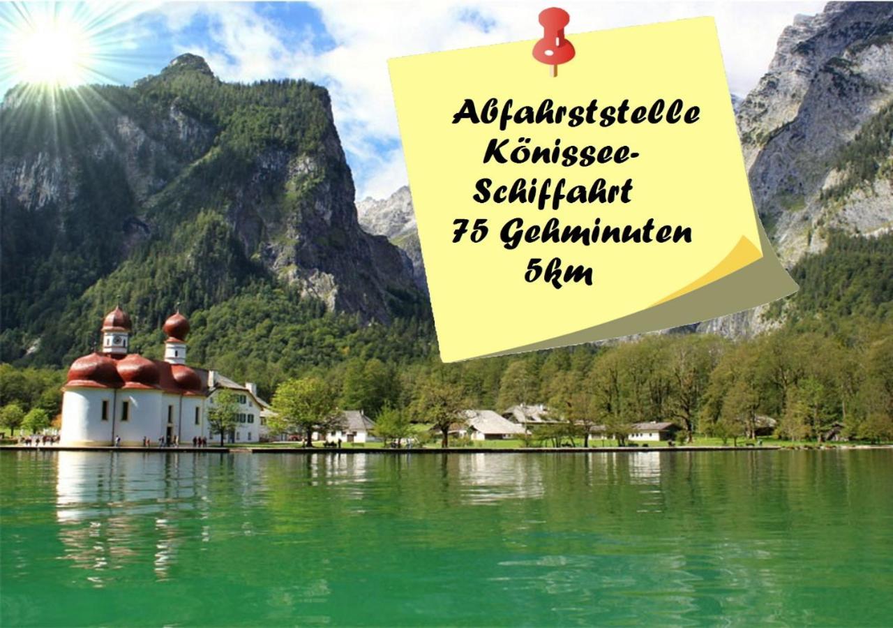 G & H Ferienwohnungen Appartement Untersberg Μπερχτεσγκάντεν Εξωτερικό φωτογραφία